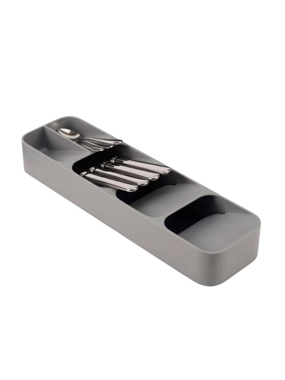 joseph joseph drawerstore compact cutlery organizer gray